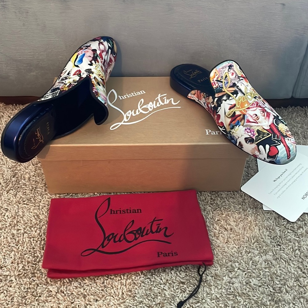 Christian Louboutin Coolito Donna Flat Mule - Oh Xtian